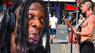 IS REN REALLY TALENTED? | Ren Live Street Performance In Brighton North St ,UK (REACTION)