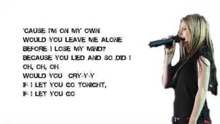 Avril Lavigne - Let Go Lyrics Bside