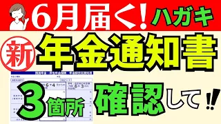 【確認必須！減額注意！】2024年4月改定で年金受給者に届く【年金額改定通知書・振込通知書】で確認するポイント（見方）を解説。