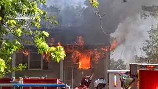 Toms River Fire Department Working House Fire River Terrace 6-1-23