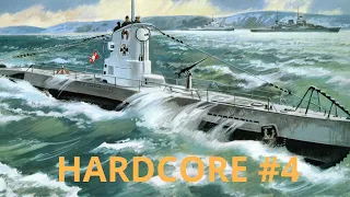 UBOAT Hardcore Modded Gameplay l First Person Only l No Commentary l #4