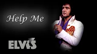 ELVIS PRESLEY - Help Me   (Live on Stage in Memphis 1974)  written by Larry Gatlin   (New Edit) 4K