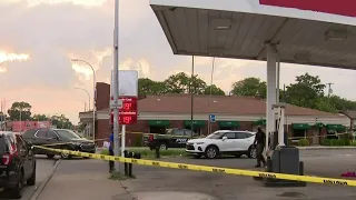 Police investigating after 2 shot outside gas station in River Rouge