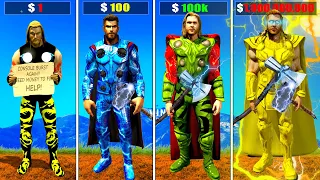 $1 FUTURE THOR into $1,000,000,000 FUTURE THOR in GTA 5!