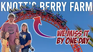 FINALLY a visit to Knott's Berry Farm (But Is Everything Closed?!)