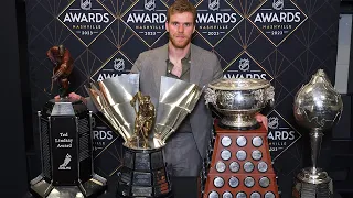 Connor McDavid wins the 2022-23 Hart Trophy