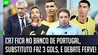 "Gente, É UM FATO! O Cristiano Ronaldo CADA VEZ MAIS está..." CR7 no BANCO de Portugal gera DEBATE!