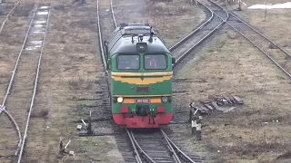 Самая старая М62 в Латвии | Железнодорожный микс №95 | Railway mix №95