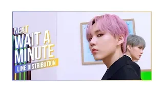 NEXT「Wait A Minute」• Line Distribution | 乐华七子 • 等一下