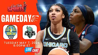 🚀🏀 Game On: Auntie Cess Live for WNBA Tuesday Sky v Liberty🌟 🔥
