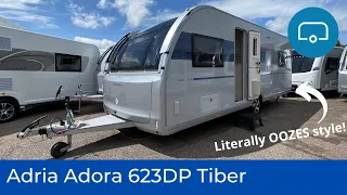 Contemporary Luxury 4 berth Caravan for couples - Adria Adora 623DP Tiber