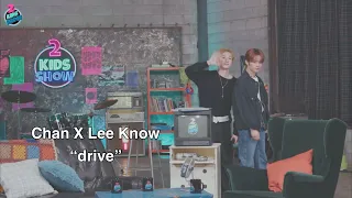 [ENG SUB] Chan X Lee Know - “Drive” from 2 kids show