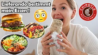 LIEFERANDO BESTIMMT MEIN ESSEN!!😳🍔 (fail oder lecker??)