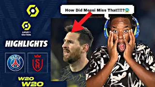 Reacting To Lionel Messi Vs Reims | MISSED Crucial Chances 😱