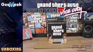 Grand Theft Auto: Double Pack - PS2 (GTA3 & Vice City) - Unboxing HD