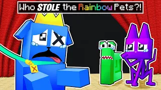 Who STOLE the RAINBOW PETS in Minecraft?!