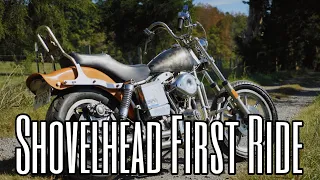 I Finally Ride My Shovelhead!! Project Harley Davidson Part 5