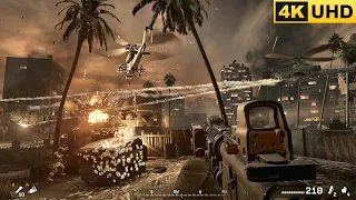 The Bog | USMC, Saudi Arabia - Call of Duty Modern Warfare 4 Remastered (4K 60FPS UHD) Gameplay