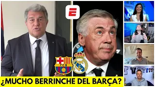 LAPORTA QUIERE REPETIR EL CLÁSICO tras POLÉMICA en el REAL MADRID VS BARCELONA | Exclusivos