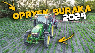 🇵🇱 Oprysk Buraka o Zachodzi Słońca🔥 Gr Nazdrowicz 🔥 John Deere 5075M 🔥 Biardzki 🔥 Nowe Gospodarstwo