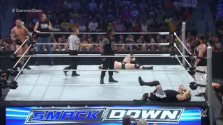 8-Man Tag Team Match: SmackDown, August 20, 2015