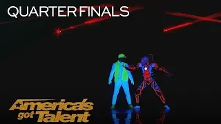 UDI Dance: Glow In The Dark Dance Crew Brings Video Games To Life - America's Got Talent 2018