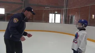 Развивающие упражнения и тренировки по хоккею для детей. Hockey training for children #7