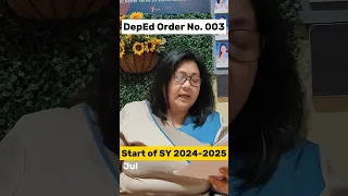 DEPED Order No 003