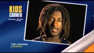 Hawaiian Kids Corner - Which player inspired Nic Naitanui