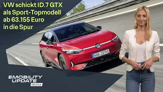 VW ID.7 GTX als sportliches Topmodell / Produktionspause bei Tesla / Peugeot E-SUV -eMobility Update