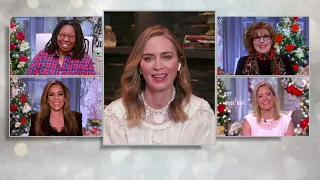 Emily Blunt Shares Wild Behind-the-Scenes Tales from Filming “Wild Mountain Thyme” | The View