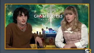 Finn Wolfhard & McKenna Grace Interview: Ghostbusters: Afterlife