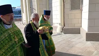 В Самару прибыл ковчег с мощами Сергия Радонежского