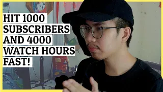 How To Get 1000 Subscribers and 4000 Watch Hour FAST | Motovlog Review