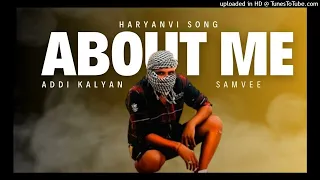 ABOUT ME - Addi Kalyan _ Miss Priya _ Samvee _ Latest Haryanvi Songs 2024_YkGFaQQQsvQ