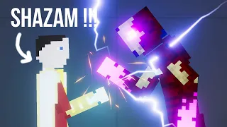 SHAZAM vs Evil Iron Man [Zebra Gaming TV] People Playground