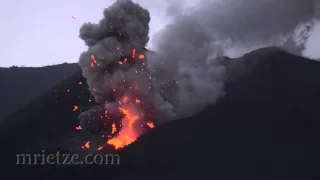 Rinjani eruption 2015