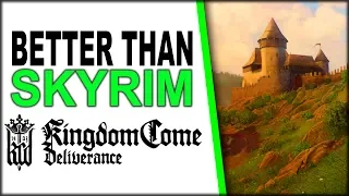 Kingdom Come: Deliverance is BETTER THAN SKYRIM - 4K 60 FPS