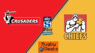 Live Super Rugby Aortearoa Final - Crusaders v Chiefs 2021