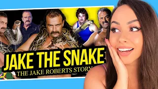 Girl Watches WWE - JAKE THE SNAKE | The Jake Roberts Story (Full Career Documentary)