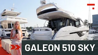 Galeon 510 Skydeck - one of the best yachts in its category