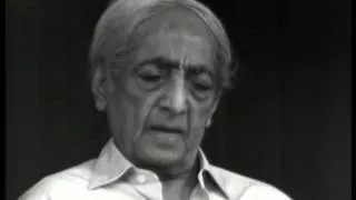 J. Krishnamurti - Brockwood Park 1981 - Public Talk 2 - Looking at the whole content of...