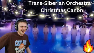 My First Time Listening To Trans-Siberian Orchestra - Christmas Canon (LIVE)!!!