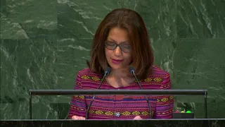 Discurso: embaixadora junto da ONU de Timor-Leste