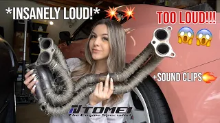 TOMEI UEL HEADERS INSTALL FRS/BRZ/86