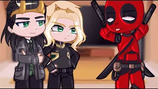 Loki Variants React To Deadpool || Gacha React