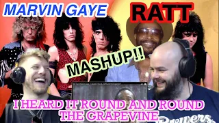 MARVIN GAYE /RATT - I HEARD IT ROUND AND ROUND THE GRAPEVINE 🍇👀🤘😂 reaction