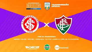 INTERNACIONAL x FLUMINENSE - Ao Vivo -TRANSMISSÃO OFICIAL - Narração EDSON MAURO - Futebol Globo CBN