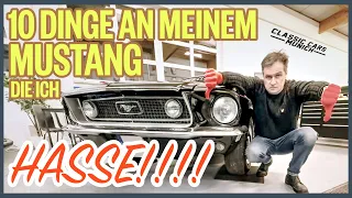 FORD MUSTANG 1968 FASTBACK -  10 Dinge die ich HASSE I Classic Cars Munich