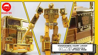 Transformers Golden Lagoon Convoy Optimus Prime - Bling Bling Prime